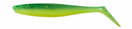 SLIM SHAD PADDLE TAIL 10CM UV GREEN/LIME 48PCS BULK (65452)