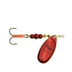 BŁYSTKA OBROTOWA Mepps AGLIA PLATIUM czerwona nr 4