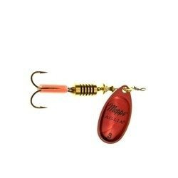 BŁYSTKA OBROTOWA Mepps AGLIA PLATIUM czerwona nr 3