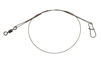PRZYPON STALOWY Z KR. I AGR. 15cm / 10 kg - op.20 szt (BROWN) MIKADO ZG11-031