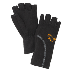 WIND PRO HALF FINGER L BLACK Savage Gear (76472)