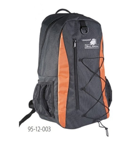 Plecak HELLS ANGLERS  30x15x50 cm     DRAGON CHR-95-12-003