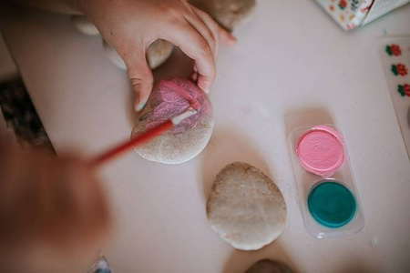 Zestaw kreatywny Kamienie do ozdabiania 6+, Janod