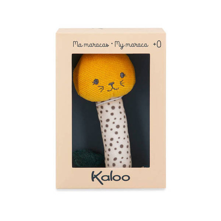 Kaloo Miękka grzechotka Koteczek Stimuli