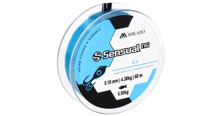 ŻYŁKA - SENSUAL N.G. ICE 0.12mm/2.5kg/60m - NIEBIESKA - op.1szp. MIKADO ZSN700-60-012