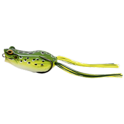HOP POPPER FROG 5.5CM 15G FLOATING GREEN LEOPARD Savage Gear (77442)