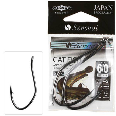HACZYK SENSUAL - CAT FISH Nr 8/0 BN - torebka 2szt. MIKADO HS11026-8/0B