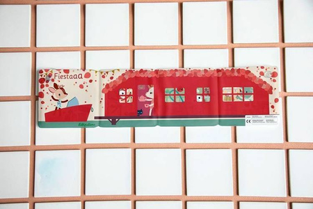 LILLIPUTIENS Magiczna rozkładana książeczka-harmonijka do kąpieli Fiesta Las 12 m+