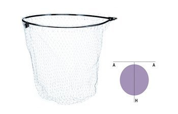 GŁOWA DO PODBIERAKA OCZKO 20MM NYLON 45/55CM JAXON PZ-LXC5545