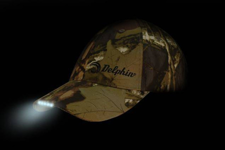 Czapka DELPHIN z LED kamuflaż Delphin (750001100)