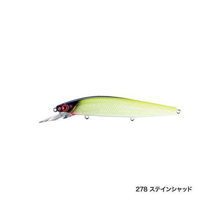 Wobler Bantam Rip Flash 14g 115mm 0-1,8m 010 Stain Shad Floating Shimano (59VZM211T09)
