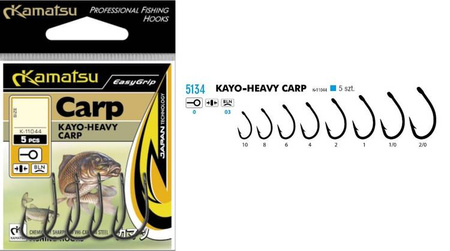 HACZYK KARPIOWY KAMATSU KAYO HEAVY CARP ROZMIAR 8 BLNO 513400308