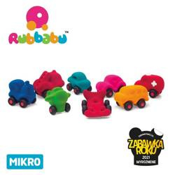 Rubbabu Zestaw 8 sensorycznych mikro - pojazdów (opakowanie zbiorcze 8 szt.)