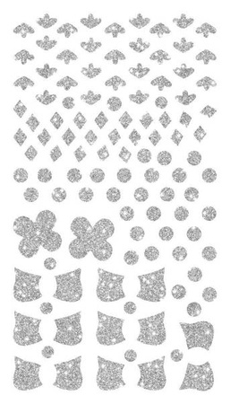 Zestaw kreatywny Kryształki i naklejki Korony 5+, Janod