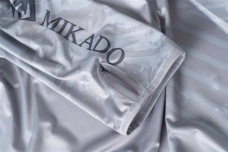 BLUZA - Z KAPTUREM Z FILTREM UPF rozm. 4XL - op.1szt. MIKADO UMB-01UPF-4XL