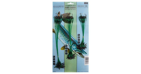 PRZYPON STALOWY MIKADO - TABLICA 15-25-35cm / 5kg - BRĄZOWY 3x25szt. MIKADO ZGM15/25/35CM5