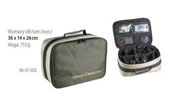 Torba na kołowrotki TEAM    z wewn.kieszonkami DRAGON CHR-96-07-002