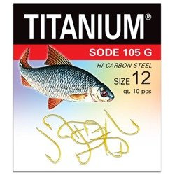 Haczyk Titanium SODE (10 szt.), rozm. 12 Robinson 02-P-105G-12