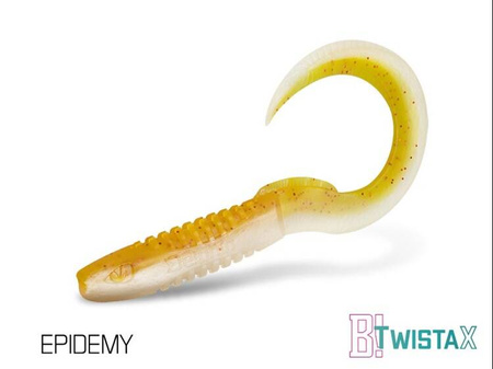 Sztuczna przynęta/guma Delphin TwistaX Eeltail UVs / 5szt 15cm/GALAXY Delphin (101003994)