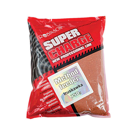 Zanęta Robinson Method Feeder Super Charge, truskawka 0,75kg Robinson 63-Z2-STR