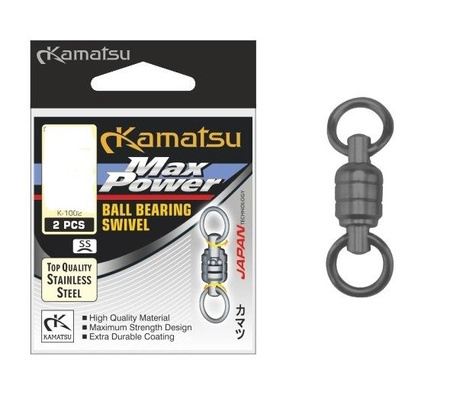 KRĘTLIK ŁOŻYSKOWANY MAX POWER K-1002 2/75kg BLN OP.2SZT KAMATSU 555103002