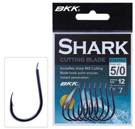 HACZYK BKK - SHARK CHINU-CB Nr.8 BN - torebka 12szt. MIKADO BN2211001-8