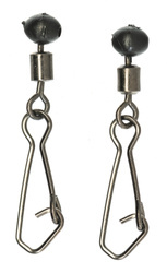 AGRAFKI ZE STOPEREM NA KRĘTLIKU ROZM. B 10X5SZT JAXON AC-PC186B