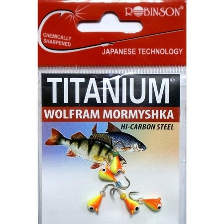 Mormyszka wolf Robinson Titanium 14/5szt Robinson 40-MW-114-RS