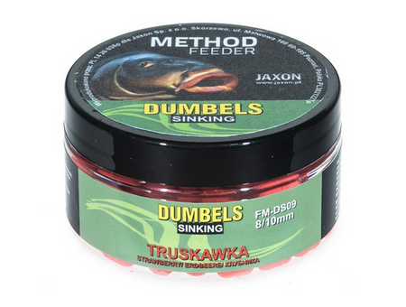 DUMBELS SINKING METHOD FEEDER 8/10MM TRUSKAWKA 50G JAXON FM-DS09