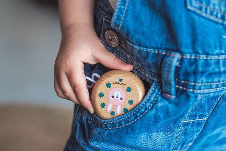 Drewniane jojo Pocket 5+, opakowanie zbiorcze 28 sztuk (4 rodzaje), Janod