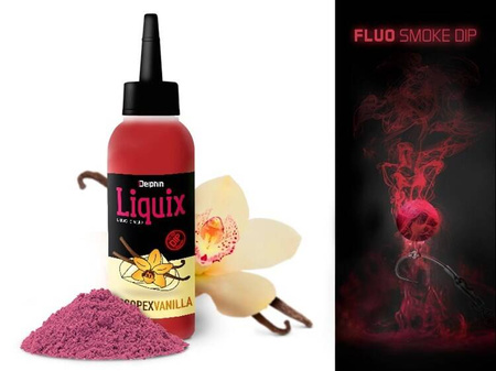 Fluo dip D SNAX LiquiX /100ml Scopex-vanilla Delphin (101003539)