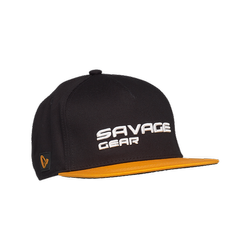 FLAT PEAK 3D LOGO CAP ONE SIZE BLACK INK Savage Gear (73713)