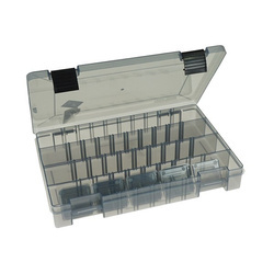 Pudełko z regulowanymi przegródkami, antracytowe 26,5x17,5x4cm Robinson 74-TW-R71