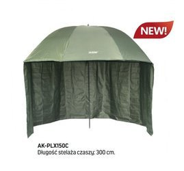 PARASOL WĘDKARSKI Z OSŁONĄ 150C - STELAŻ 300CM JAXON AK-PLX150C
