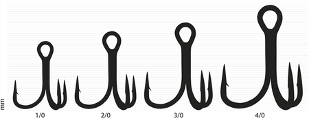 KOTWICE DREAD CAT HYPER STRONG 6X TREBLE 2/0BL OP.3SZT 865000096