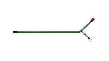 PATERNOSTER ZIELONY ŁAMANY Z KRĘTLIKIEM 25cm OP.30SZT 661500250