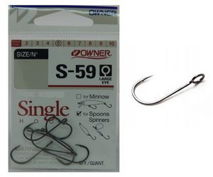 (R) HACZYKI DO CZEBURASZKI OWNER 51580 S-59 ROZMIAR 10 1X10SZT JAXON HO-5158010