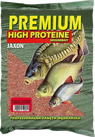 ZANĘTA PREMIUM WYSOKOPROTEINOWA TRUSKAWKA 2,5KG 5X1SZT JAXON FJ-PZ402