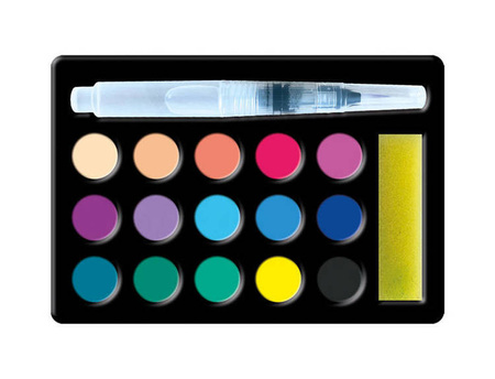 Zestaw kreatywny Malowanie po numerach Fantastyczne stworzenia 2 obrazy Misterix 7+, Janod