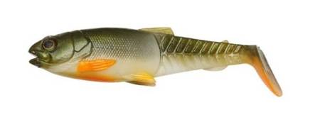 (R) GUMA CRAFT CANNIBAL PADDLETAIL 12.5CM 20G OLIVE PEARL HOT ORANGE 1szt. (71824)