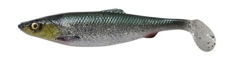 (R) Guma Ripper Savage Gear LB 4D Herring Shad 9cm 5g 1szt. Green Silver (63655)