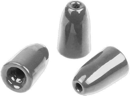 CIĘŻAREK - JAWS TUNGSTEN BULLET STALOWO SZARY 7.09 g - op.3 szt MIKADO OMCJ-007P-7.09