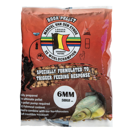 Dodatek zanętowy MVDE Hook Pellet 6mm 500g Van Den Eynde EG-HOP-06