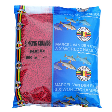 Dodatek zanętowy MVDE Sinking Crumbs Red 500 g Van Den Eynde ED-SCR