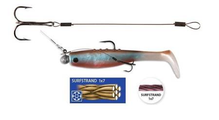 Dozbrojka  - American Fishing Wire - kotw.rozmiar1/0 1 x 7 Surfstrand 13 kg 14 cm 2 szt.    DRAGON PDF-59-100-1314