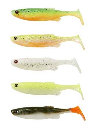 FAT MINNOW T-TAIL 10.5CM 11G DARKWATER MIX 5PCS Savage Gear (77010)