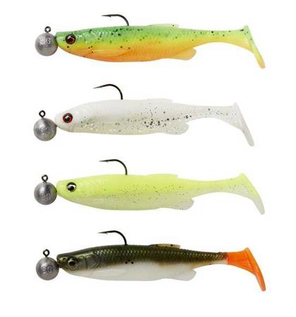 FAT MINNOW T-TAIL RTF 7.5CM 5G + 7.5G #1/0 SINKING DARKWATER Savage Gear (77014)