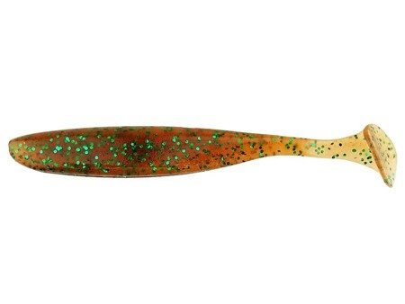 Guma, Ripper Keitech Easy Shiner 2'' 5.1cm - LT#30 Pumpkin Green FLK 1szt. (na okonia)