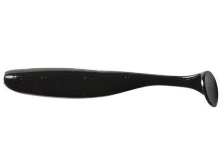 Guma, Ripper Keitech Easy Shiner 4'' 10.2cm - #001 Black 1szt. (na sandacza, szczupaka)