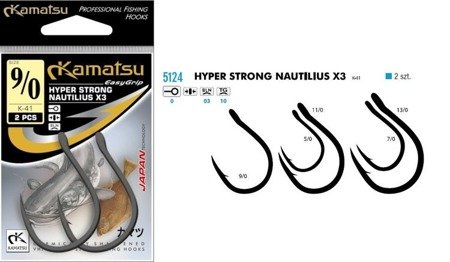 HACZYK KAMATSU HYPER STRONG NAUTILIUS X3 13/0 BLNO OP.2SZT 512400317